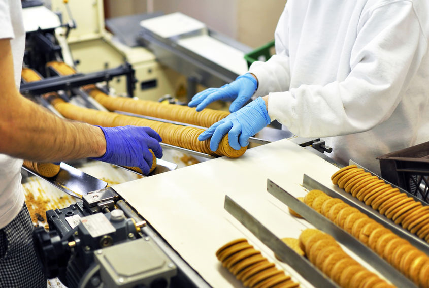 Medewerkers aan de lopende band